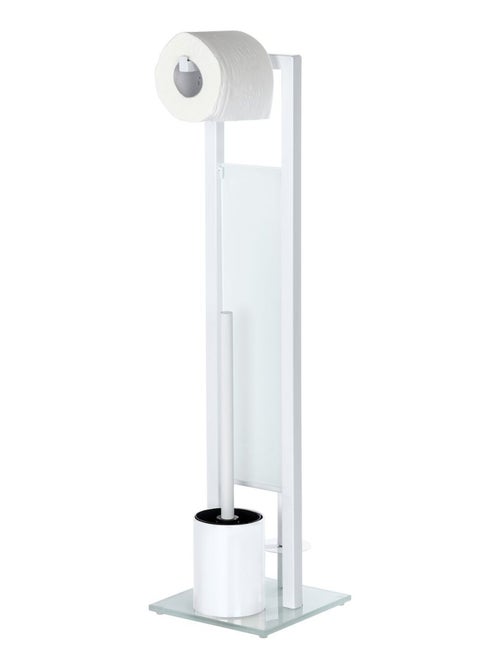 Serviteur WC en acier et verre RIVALTA - Kiabi