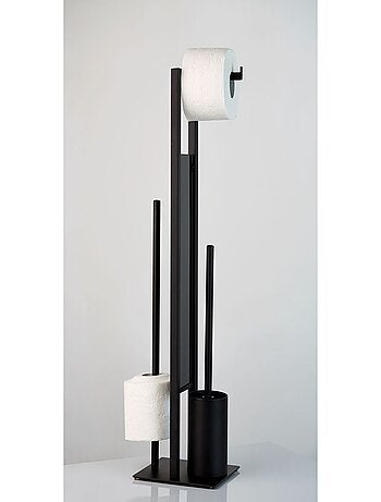 Serviteur WC en acier et verre RIVALTA
