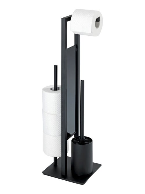 Serviteur WC en acier et verre RIVALTA - Kiabi
