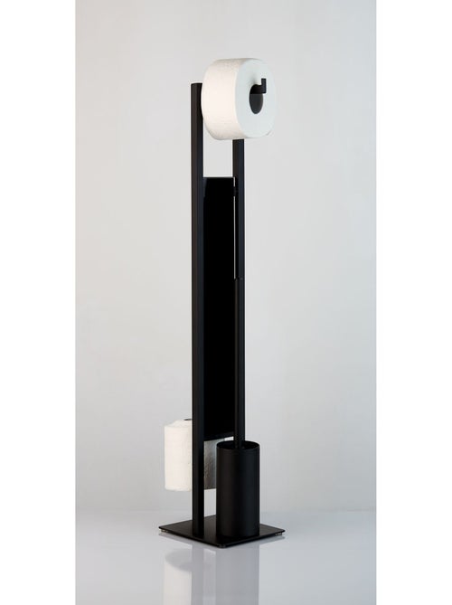 Serviteur WC en acier et verre RIVALTA - Kiabi