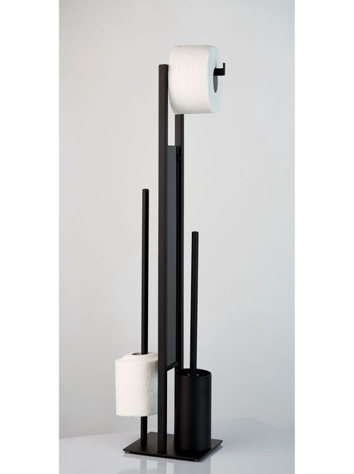 Serviteur WC en acier et verre RIVALTA - Kiabi