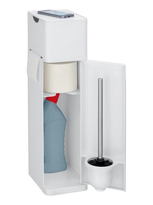Serviteur WC rangement brosse et papier IMON - Kiabi Serviteur WC rangement brosse et papier IMON - Kiabi