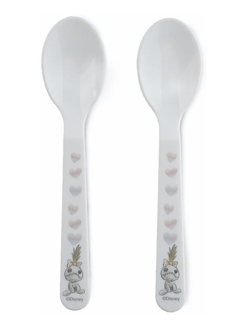 SET 2 CUILLÈRES AVEC BOÎTIER DE TRANSPORT LILO et STITCH - Kiabi