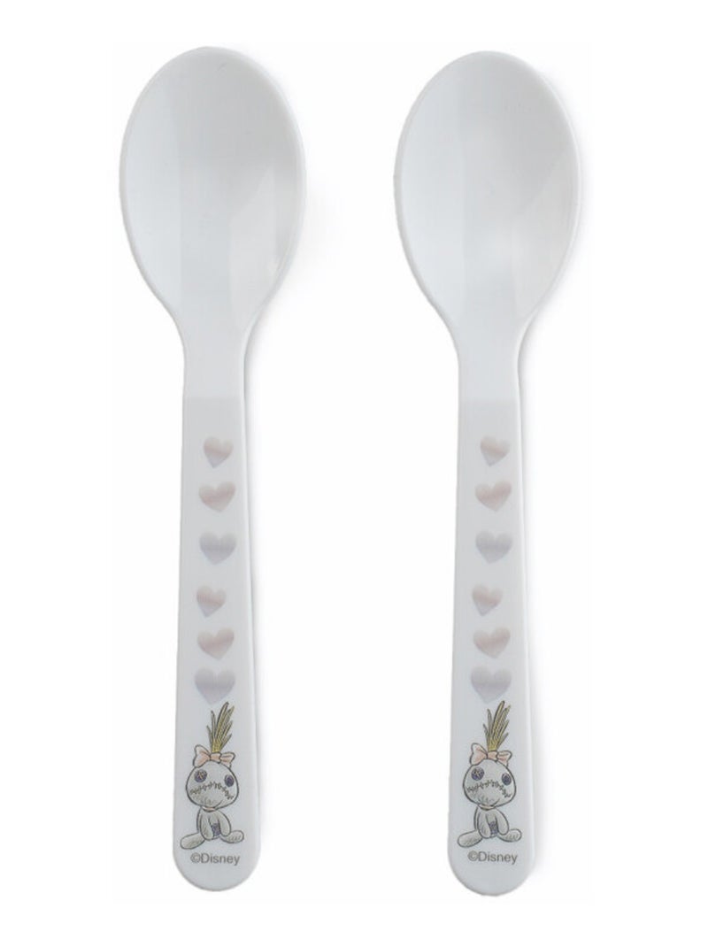 SET 2 CUILLÈRES AVEC BOÎTIER DE TRANSPORT LILO et STITCH Violet - Kiabi