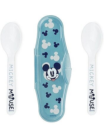 Set 2 cuilleres avec boitier de transport mickey collector