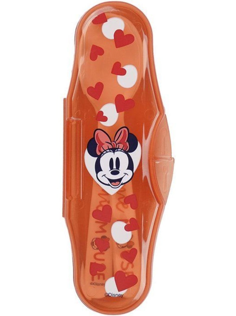 Set 2 cuilleres avec boitier de transport minnie collector Blanc - Kiabi