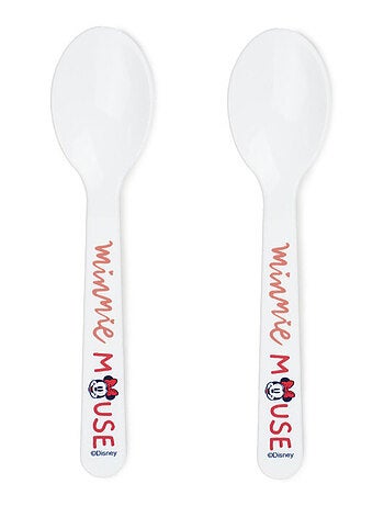 SET 2 CUILLERES AVEC BOITIER DE TRANSPORT MINNIE COLLECTOR