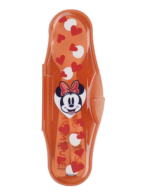 SET 2 CUILLERES AVEC BOITIER DE TRANSPORT MINNIE COLLECTOR - Kiabi