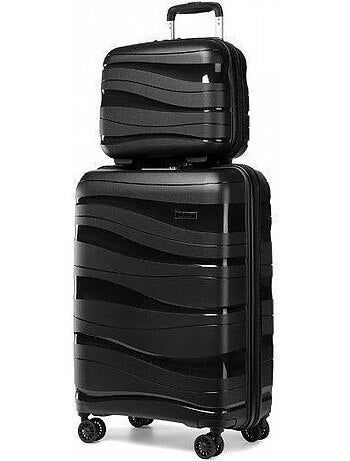 Set 2 valises - 55x40x20 cm rigide 39 l tsa - kono