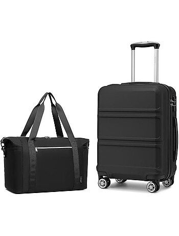 Set 2 valises - 65x44x25.5 cm abs 64 l tsa - kono
