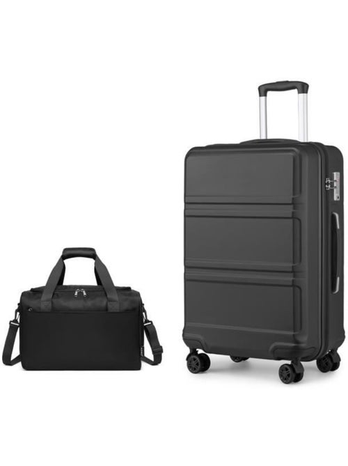 Set 2 valises - 65x44x25.5 cm abs 66 l tsa - kono - Kiabi Set 2 valises - 65x44x25.5 cm abs 66 l tsa - kono - Kiabi
