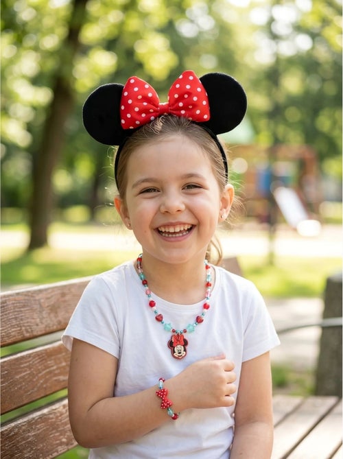 Set 3 bijoux minnie disney - Kiabi