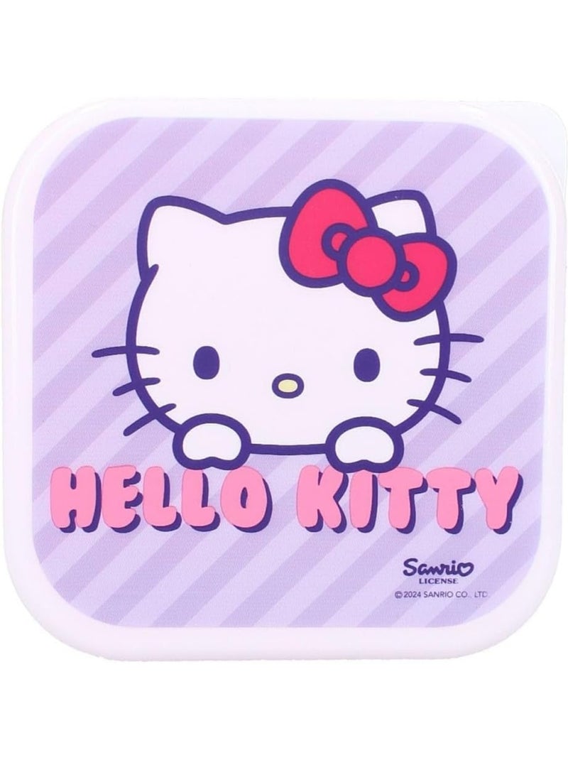 Set 3 boîtes à goûter Enfant - Hello Kitty – Boîtes repas - Empilables Rose - Kiabi
