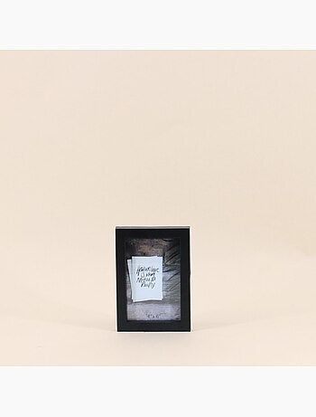 Set 3 cadres photos + étagère 45cm