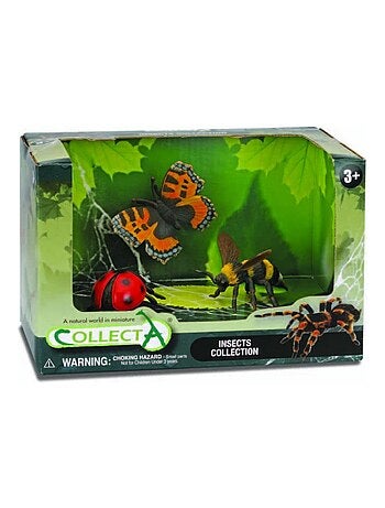 Set  3 figurines Insectes - Kiabi