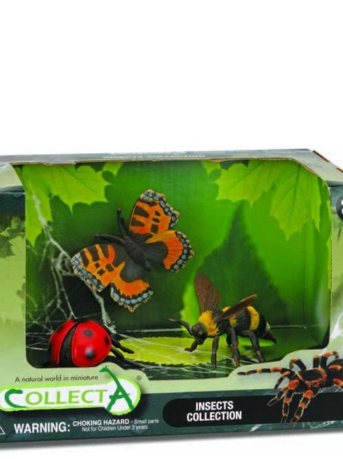 Set  3 figurines Insectes - Kiabi
