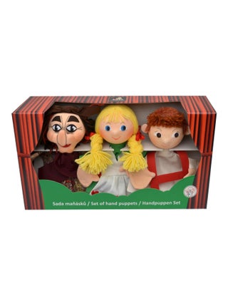Set 3 Marionnettes Hansel et Gretel