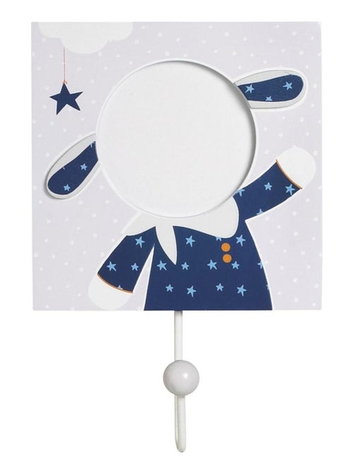 Set 3 patères en bois en bois Bleu - SAUTHON - Kiabi