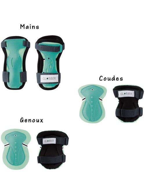 Set 3 protections enfant XS (coudes, genoux, poignets) - Kiabi