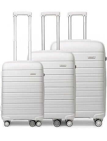 Set 3 valises - 55/65/76 cm pp 100 l tsa - kono