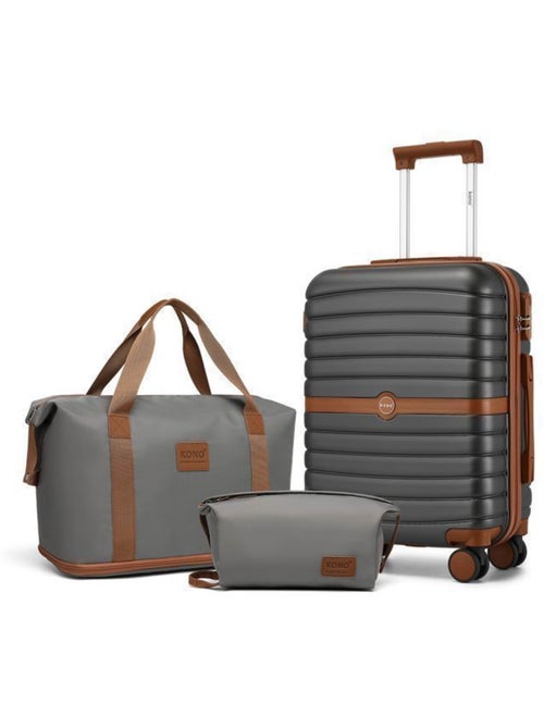 Set 3 valises - 66.5x45.5x25.5 cm rigide 62 l à code - kono - Kiabi Set 3 valises - 66.5x45.5x25.5 cm rigide 62 l à code - kono - Kiabi