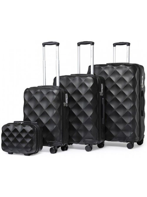 Set 4 valises - 30/53/61/73 cm rigide 91 l - british traveller - Kiabi Set 4 valises - 30/53/61/73 cm rigide 91 l - british traveller - Kiabi
