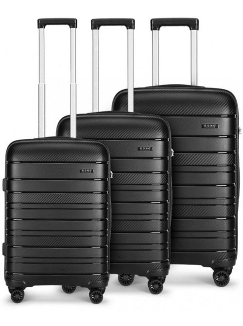 Set 5 valises - 55/65/76 cm abs 100 l tsa - kono - Kiabi