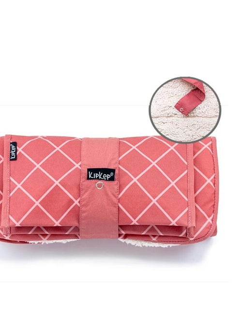 Set à langer nomade en Sherpa Dusty Clay - Kiabi