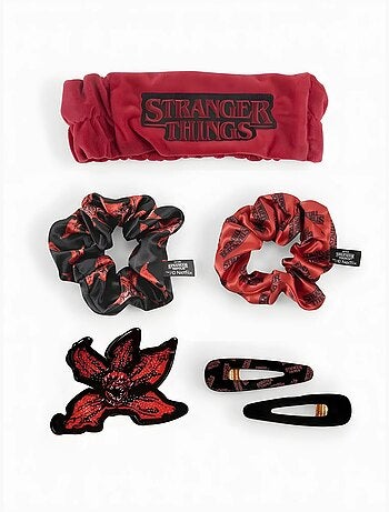 Set accessoires cheveux demogorgon stranger things netflix