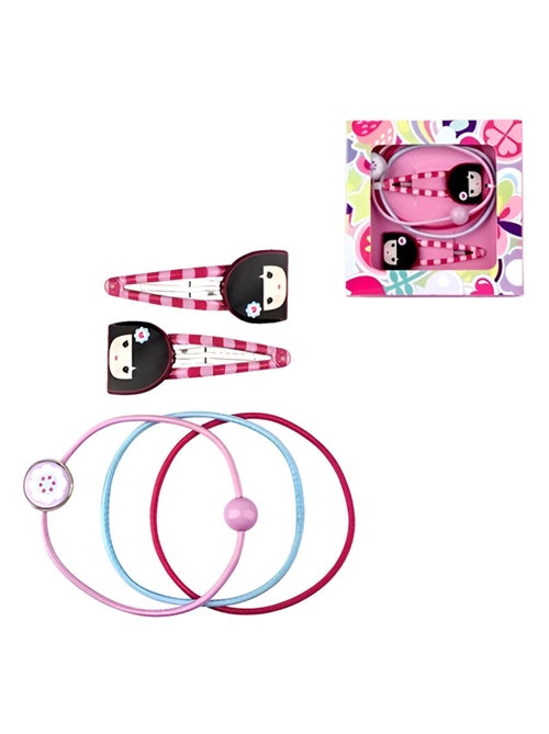 Set accessoires cheveux Kimmijunior Charlie - Kiabi
