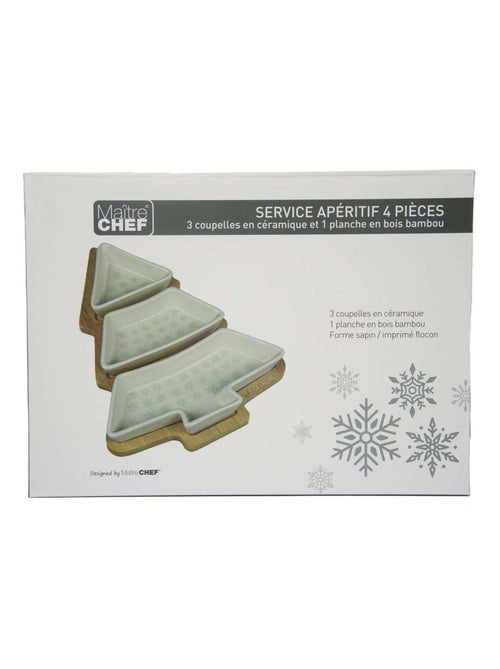 Set apéritif de Noël 4 pièces - Kiabi