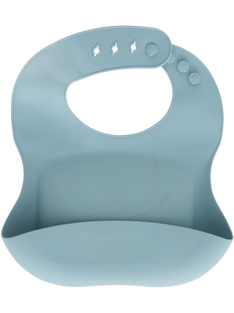 Set bavoir et cuillère YUM Bleu - Kiabi