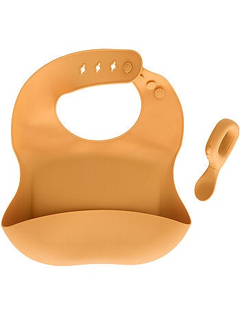 Set bavoir et cuillère YUM