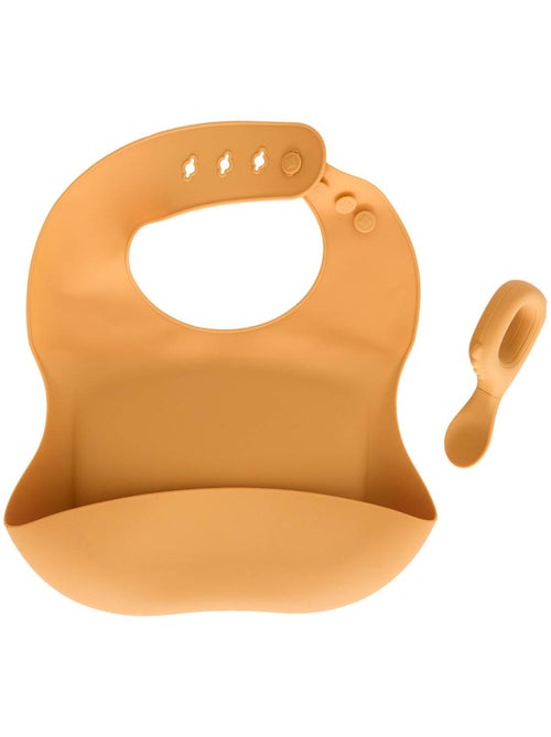 Set bavoir et cuillère YUM - Kiabi