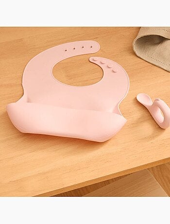 Set bavoir et cuillère YUM