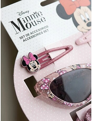 Set beauté accessoires cheveux et lunettes de soleil Minnie Mouse Disney