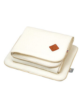 Set berceau, couverture et coussin en gaze de coton, Jeanne SEVIRA KIDS
