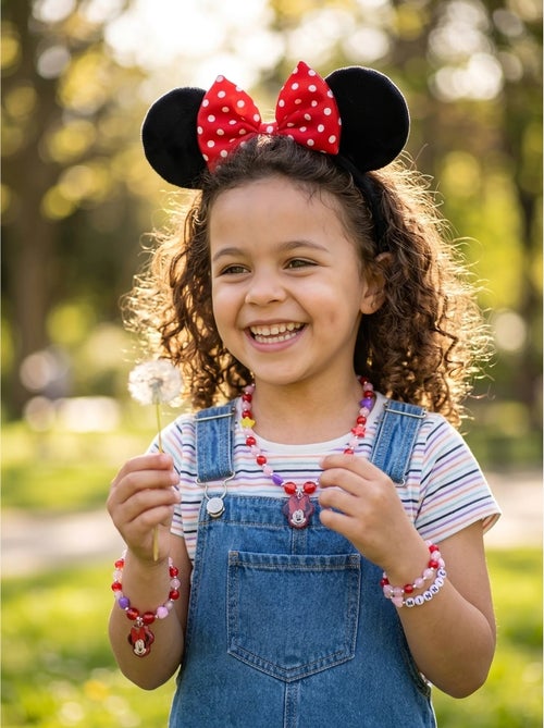 Set bijoux et serre-tête 4 pièces Minnie Disney - Kiabi