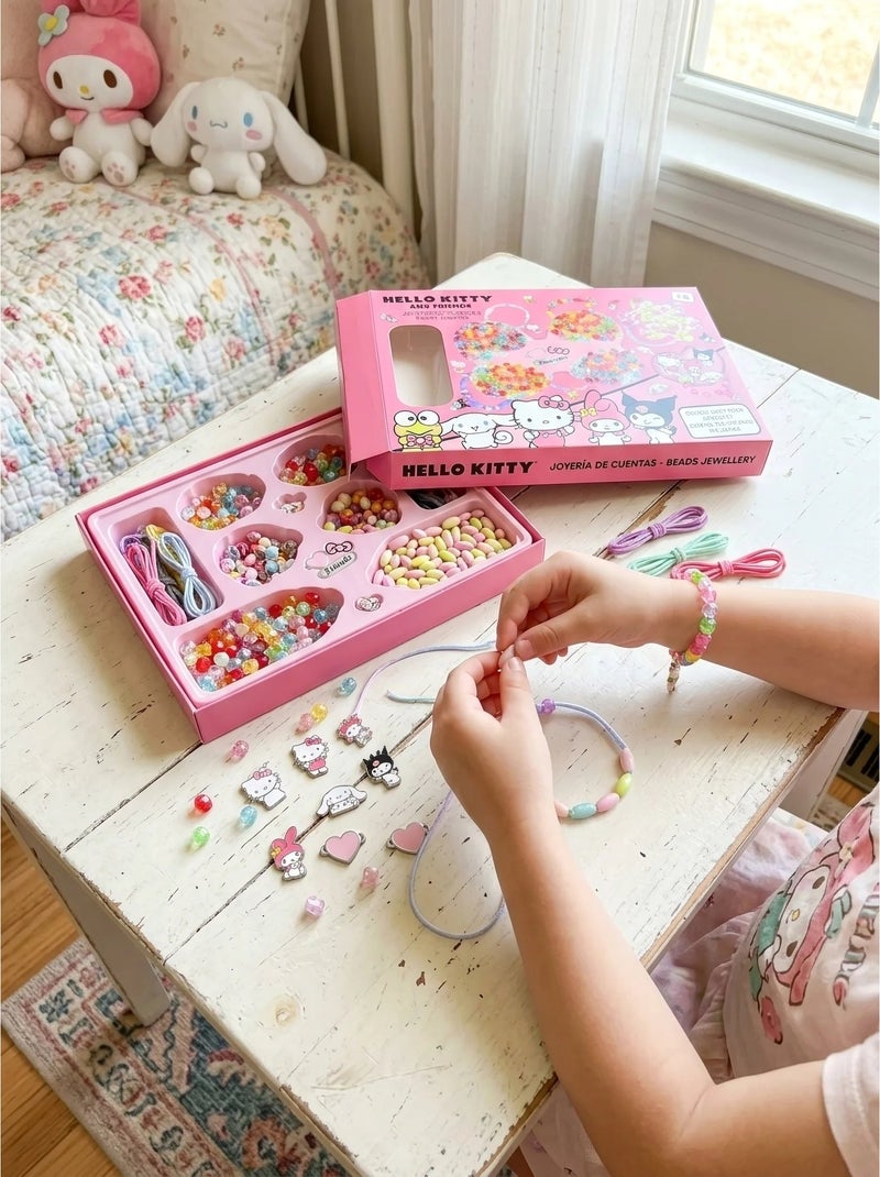 Set bijoux & Perles Hello Kitty and Friends – Plus de 1000 pièces N/A - Kiabi