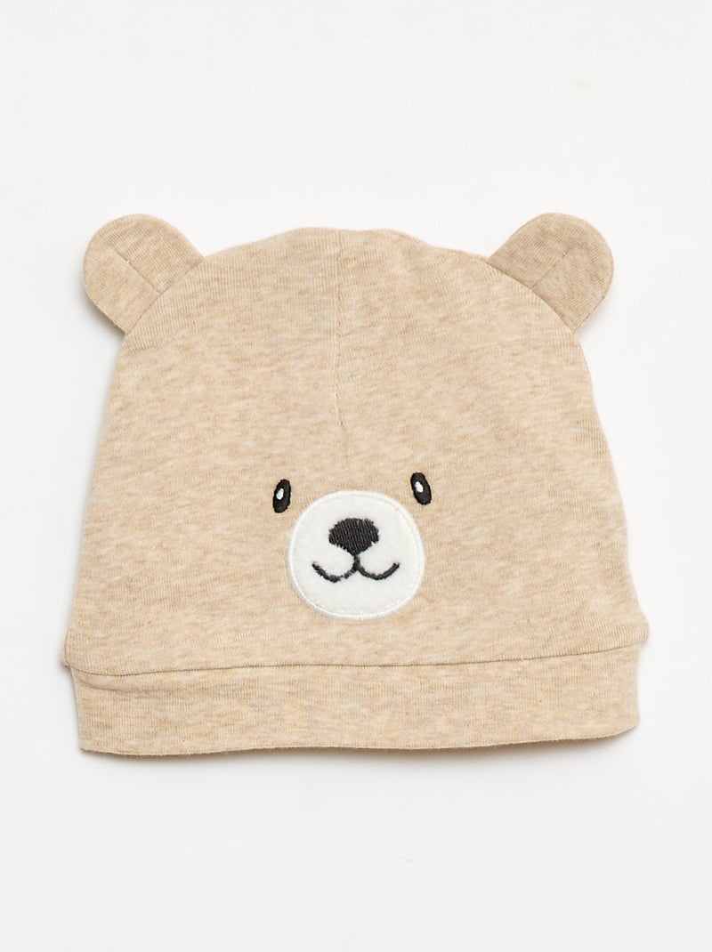 Set body + legging + bonnet Noël en coton Blanc - Kiabi