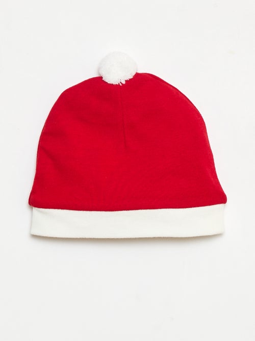 Set body + legging + bonnet Noël en coton - Kiabi