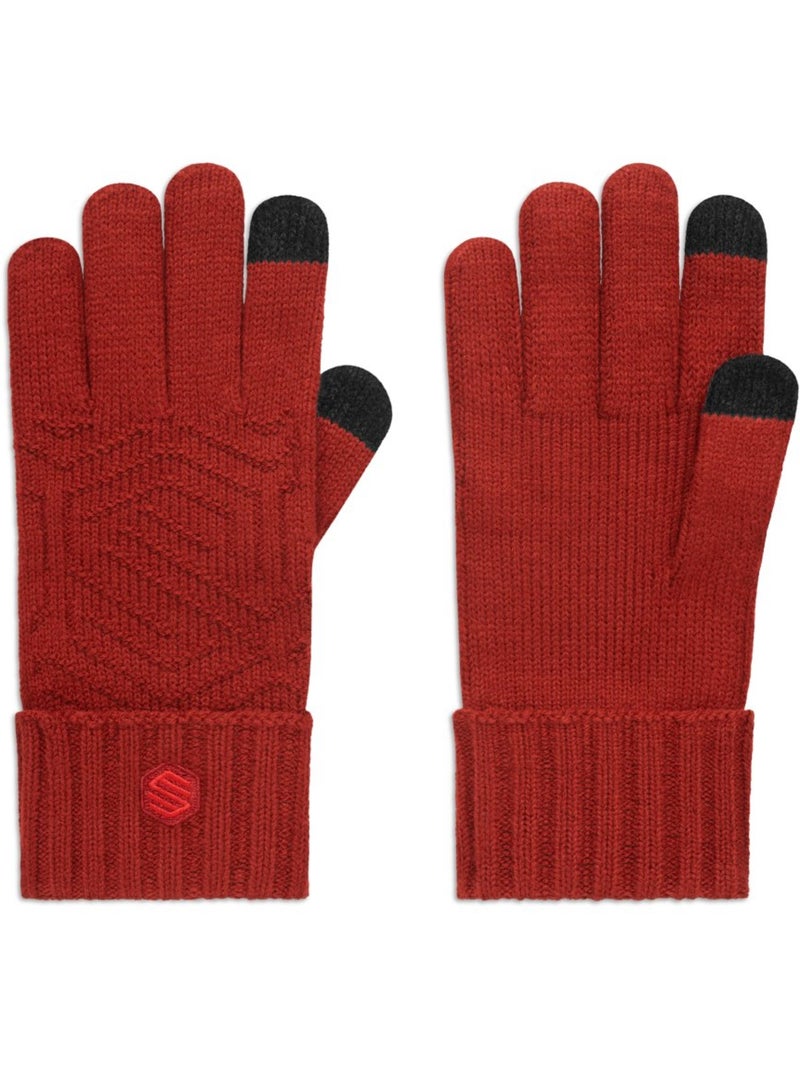 Set bonnet, écharpe et gants fitness homme et femme triad pumpkin Rouge - Kiabi