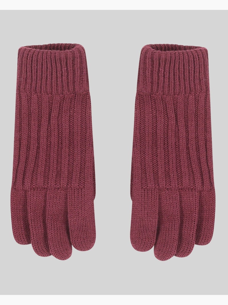 Set bonnet, écharpe et gants wamilla xamilla zamilla – geographical norway Bordeaux - Kiabi