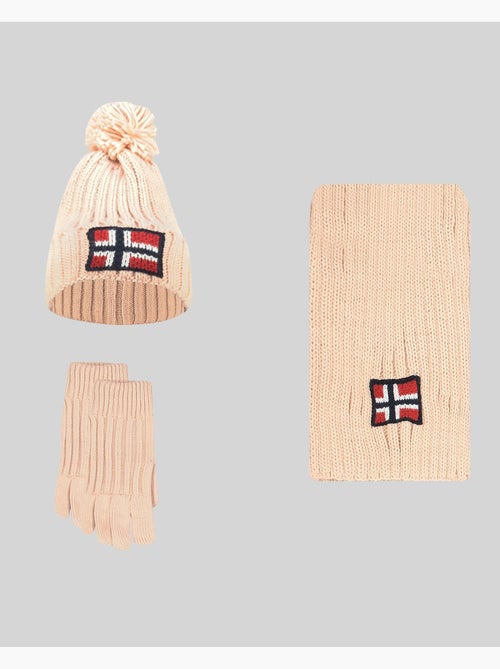 Set bonnet, écharpe et gants wamilla xamilla zamilla – geographical norway - Kiabi Set bonnet, écharpe et gants wamilla xamilla zamilla – geographical norway - Kiabi