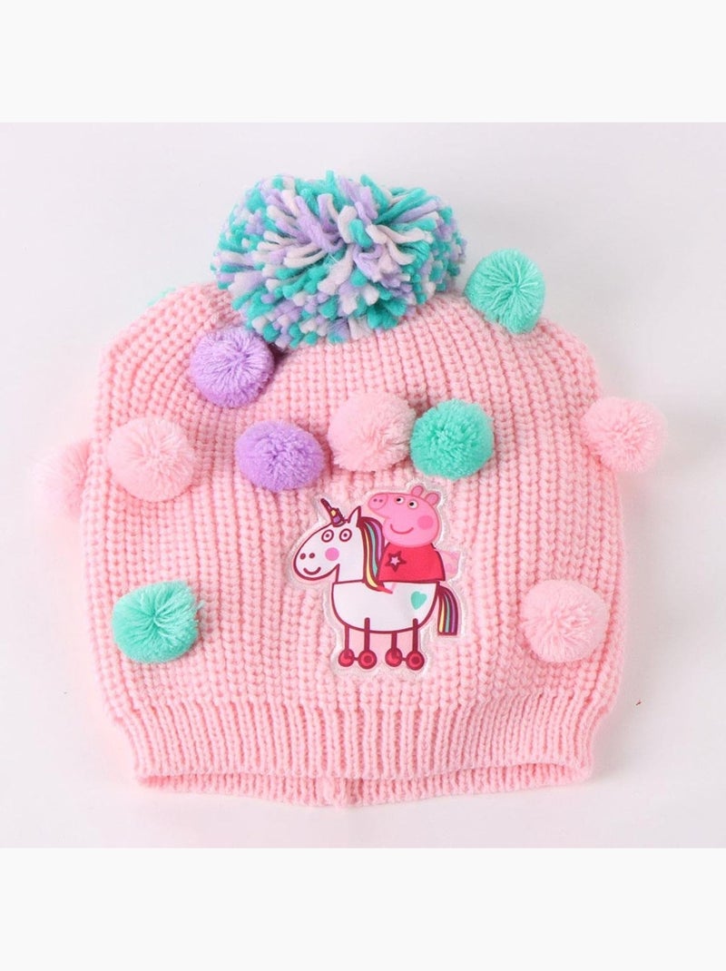 Set bonnet gants et écharpe Peppa Pig Fille et garçon Multicolore - Kiabi