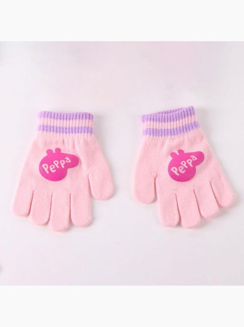 Set bonnet gants et écharpe Peppa Pig Fille et garçon - Kiabi
