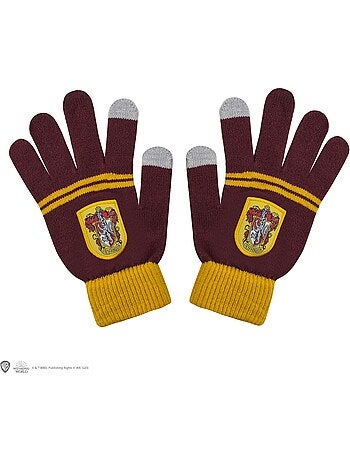 Set Bonnet & Gants Tactiles Gryffondor Enfants - Harry Potter
