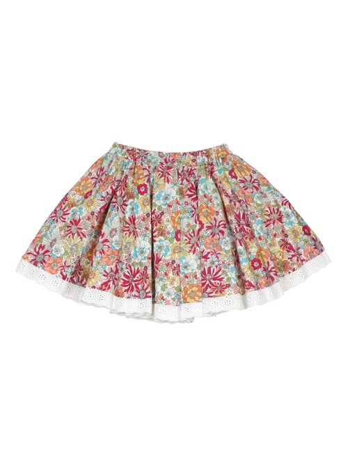 Set cadeau   Blouse blanche & jupe liberty rouge - La Faute à Voltaire - Kiabi