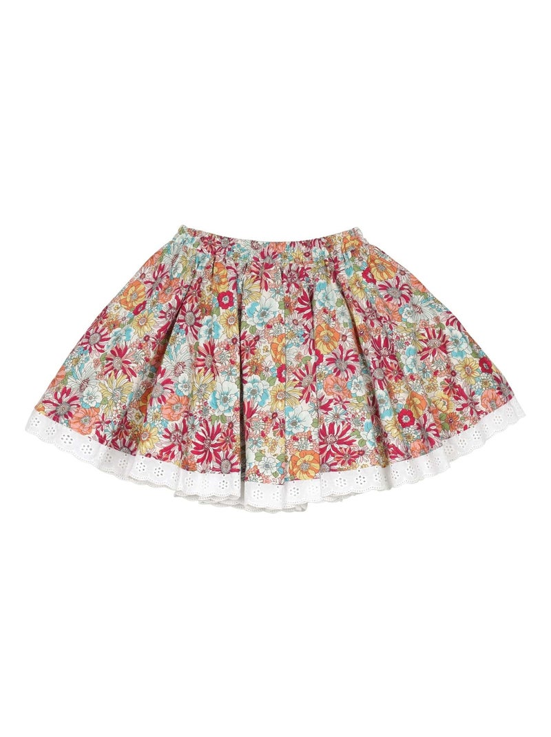 Set cadeau   Blouse blanche & jupe liberty rouge - La Faute à Voltaire Rose foncé - Kiabi