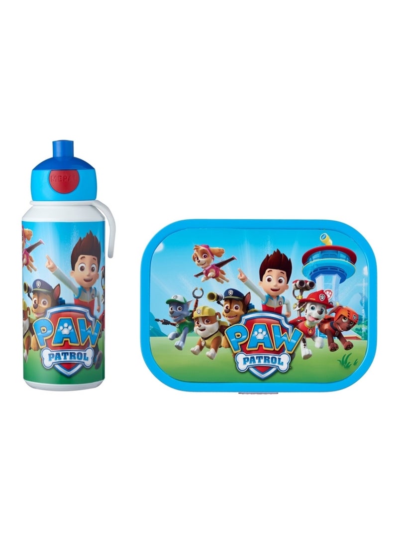 Set campus (pu+lb) Gourde et boîte à déjeuner - Little dutch Paw Patrol Multicolore - Kiabi